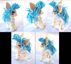 Size: 900x805 | Tagged: safe, artist:lightningsilver-mana, species:pony, cat ears, catgirl, catsuit, claws, comic, craft, crossover, custom, darkstalkers, fandom, fangs, felicia, felicity, female, fluffy, fur, furry, green eyes, handmade, irl, leather, meow, mew, photo, pokémon, solo, textiles, toy, video game, video game crossover