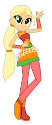 Size: 430x1020 | Tagged: safe, artist:gouhlsrule, artist:yaya54320, artist:yaya54320bases, base used, character:applejack, my little pony:equestria girls, alternate hairstyle, barely eqg related, clothing, cosmix, crossover, fairy, rainbow s.r.l, shoes, winx club