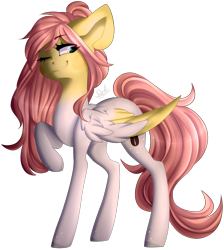 Size: 953x1063 | Tagged: safe, artist:dusty-onyx, oc, oc:cinna seed, species:pegasus, species:pony, female, mare, simple background, solo, transparent background