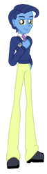 Size: 436x1600 | Tagged: safe, artist:ferrokiva, character:night light, my little pony:equestria girls, equestria girls-ified, male, simple background, solo, transparent background