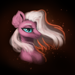 Size: 2000x2000 | Tagged: safe, artist:livitoza, character:clear sky, species:pony, digital art, female, looking at you, solo, traditional art