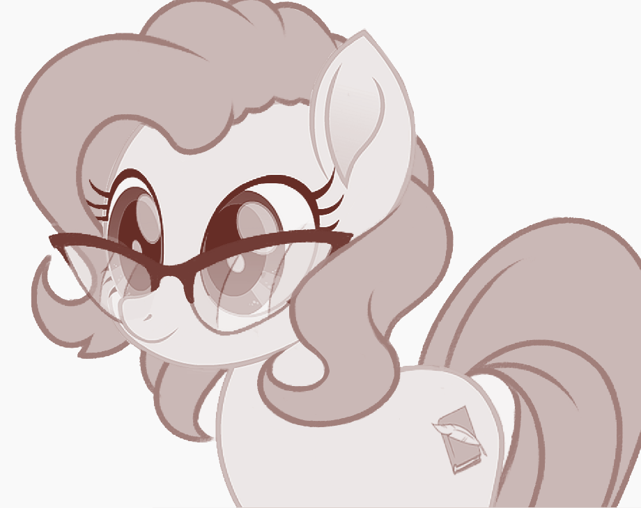 Size: 920x729 | Tagged: safe, artist:spookitty, oc, oc only, oc:silk wright, species:pony, animated, blep, gif, licc, mlem, monochrome, silly, solo, tongue out