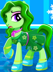 Size: 946x1287 | Tagged: safe, artist:unicornsmile, species:pony, disgust (inside out), inside out, pixar, ponified