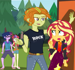 Size: 7088x6613 | Tagged: safe, artist:urhangrzerg, character:adagio dazzle, character:moondancer, character:sunset shimmer, character:twilight sparkle, character:twilight sparkle (scitwi), oc:dusk shine, species:eqg human, my little pony:equestria girls, allegro amoroso, equestria guys, female, glasses, male, rule 63, sci-dusk, sunllegro