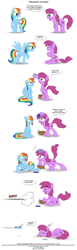 Size: 1505x4890 | Tagged: safe, artist:epulson, character:berry punch, character:berryshine, character:rainbow dash, bee, comic