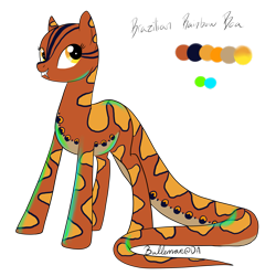 Size: 2449x2449 | Tagged: safe, artist:dreamyartcosplay, oc, oc only, grin, original species, signature, simple background, smiling, snake, snake pony, solo, text, transparent background