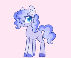 Size: 671x544 | Tagged: safe, artist:unicorn-mutual, oc, parent:pinkie pie, parent:trixie, parents:trixiepie, species:earth pony, species:pony, colored hooves, female, freckles, magical lesbian spawn, mare, offspring, simple background, solo