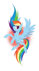Size: 1827x3283 | Tagged: safe, artist:purmu, character:rainbow dash, species:pegasus, species:pony, female, flying, mare, simple background, smiling, solo, spread wings, transparent background, wings