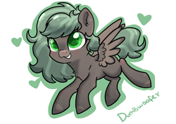 Size: 4448x3155 | Tagged: safe, artist:dumbwoofer, oc, oc only, oc:forest air, species:pegasus, species:pony, big eyes, cute, flying, simple background, solo, transparent background