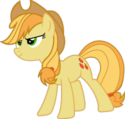 Size: 1920x1823 | Tagged: safe, artist:daringdashie, edit, character:applejack, character:braeburn, species:pony, female, fusion, palette swap, ponyar fusion, recolor, simple background, solo, transparent background, vector, vector edit