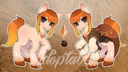 Size: 1000x567 | Tagged: safe, artist:yasuokakitsune, oc, species:pony, adoptable, adoptable open, advertisement, auction, clothing, dress, gold, medieval, reference sheet, solo, steampunk