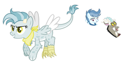 Size: 1024x509 | Tagged: safe, artist:sapphiretwinkle, base used, character:discord, oc, oc:frostbite, parent:discord, parent:oc:frostbite, parents:canon x oc, species:pony, hybrid, interspecies offspring, offspring, simple background, transparent background