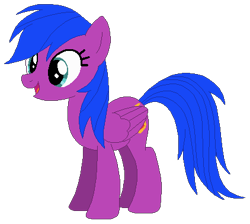 Size: 422x378 | Tagged: safe, artist:optimusv42, oc, oc only, oc:firefly, species:pegasus, species:pony, cousin, fan version, friendship troopers, my little pony friendship troopers, simple background, solo, transparent background