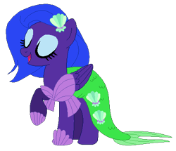 Size: 446x383 | Tagged: safe, artist:optimusv42, character:starsong, species:pegasus, species:pony, g3, clothing, costume, fan version, friendship troopers, mermaid, my little pony friendship troopers, nightmare night, nightmare night costume, the little mermaid
