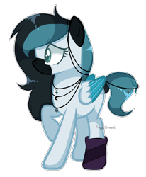 Size: 1408x1708 | Tagged: safe, artist:poppyglowest, artist:xbubble-bases, base used, oc, oc only, oc:clarity, species:pegasus, species:pony, female, mare, simple background, solo, transparent background