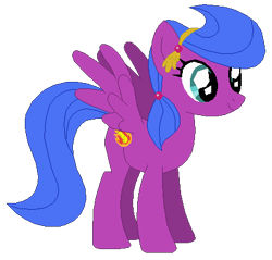 Size: 426x408 | Tagged: safe, artist:optimusv42, character:firefly, species:crystal pony, species:pegasus, species:pony, g1, my little pony 'n friends, cousin, fan version, friendship troopers, my little pony friendship troopers, rainbow dash's family, simple background, transparent background