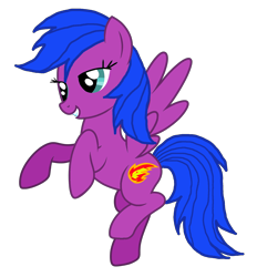 Size: 1756x1896 | Tagged: safe, artist:optimusv42, character:firefly, species:pegasus, species:pony, cousin, fan version, female, friendship troopers, my little pony friendship troopers, rainbow dash's family, simple background, solo, transparent background