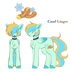 Size: 3055x3065 | Tagged: safe, artist:tuzz-arts, oc, oc:cool ginger, species:pegasus, species:pony, chest fluff, choker, colored hooves, colored wings, colored wingtips, femboy, hair over eyes, lipstick, male, multicolored hair, simple background, solo, transparent background, trap, wings