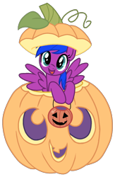 Size: 812x1243 | Tagged: safe, artist:optimusv42, character:firefly, species:pegasus, species:pony, cousin, fan version, female, friendship troopers, halloween, holiday, my little pony friendship troopers, nightmare night, pumpkin, rainbow dash's family, simple background, solo, transparent background