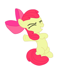 Size: 2449x2449 | Tagged: safe, artist:optimusv42, character:apple bloom, species:earth pony, species:pony, chest beating, chest pounding, female, gorilla, simple background, solo, tarzan, the apple family, the apples, transparent background