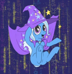 Size: 1024x1044 | Tagged: safe, artist:friendshipishorses, character:trixie, cape, clothing, hat, trixie's cape, trixie's hat