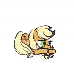 Size: 1421x1299 | Tagged: safe, artist:laya-21, character:applejack, female, solo