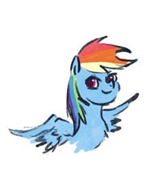 Size: 1128x1237 | Tagged: safe, artist:laya-21, character:rainbow dash, species:pegasus, species:pony, female, solo