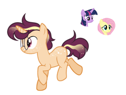 Size: 1024x770 | Tagged: safe, artist:sapphiretwinkle, character:fluttershy, character:twilight sparkle, oc, parent:fluttershy, parent:twilight sparkle, parents:twishy, species:pony, species:unicorn, magical lesbian spawn, male, offspring, simple background, stallion, transparent background