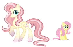 Size: 1024x672 | Tagged: safe, artist:sapphiretwinkle, character:fluttershy, species:pony, g4, alternate design, simple background, transparent background
