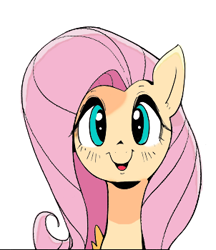 Size: 302x350 | Tagged: safe, artist:sung and ama, edit, editor:kokl123, character:fluttershy, species:pegasus, species:pony, g4, color edit, colored, female, solo