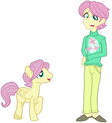 Size: 3446x3795 | Tagged: safe, artist:urhangrzerg, character:fluttershy, species:pegasus, species:pony, g4, my little pony:equestria girls, butterscotch, equestria guys, male, rule 63, simple background, stallion, transparent background