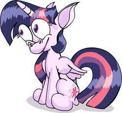 Size: 671x621 | Tagged: safe, artist:scrimpeh, character:twilight sparkle, character:twilight sparkle (alicorn), species:alicorn, species:pony, female, mare