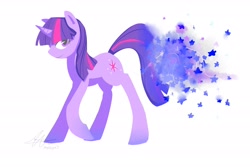 Size: 2700x1800 | Tagged: safe, artist:stupidyou3, character:twilight sparkle, character:twilight sparkle (unicorn), species:pony, species:unicorn, female, mare, simple background, smiling, solo, white background