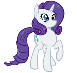 Size: 929x887 | Tagged: dead source, safe, artist:fribox, character:rarity, species:pony, species:unicorn, female, mare, simple background, solo, white background