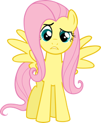 Size: 4092x5000 | Tagged: safe, artist:scrimpeh, character:fluttershy, species:pegasus, species:pony, absurd resolution, female, front view, looking at you, mare, simple background, solo, spread wings, transparent background, vector, wings
