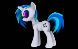 Size: 1440x900 | Tagged: safe, artist:hashbro, character:dj pon-3, character:vinyl scratch, 3d