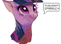 Size: 517x376 | Tagged: safe, artist:toycake, character:twilight sparkle, dialogue, female, solo, speech bubble