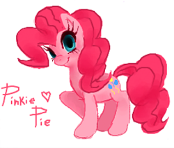 Size: 300x255 | Tagged: safe, artist:toycake, character:pinkie pie, female, solo