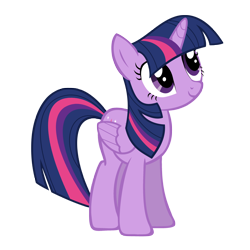Size: 3000x3000 | Tagged: safe, artist:zee66, character:twilight sparkle, character:twilight sparkle (alicorn), species:alicorn, species:pony, death stare, female, mare, simple background, solo, staring ponies, transparent background, vector