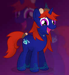 Size: 5500x6000 | Tagged: safe, artist:csillaghullo, oc, oc only, species:pony, species:unicorn, absurd resolution, necklace, open mouth, shell, solo, tiara, zoom layer