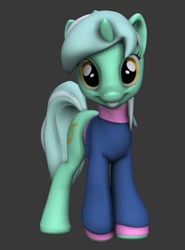 Size: 485x657 | Tagged: safe, artist:hashbro, character:lyra heartstrings, species:pony, species:unicorn, 3d, clothing, sweater