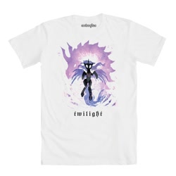 Size: 1000x1000 | Tagged: safe, artist:ziom05, official, character:twilight sparkle, character:twilight sparkle (alicorn), species:alicorn, species:pony, badass, clothing, female, mare, shirt, solo, t-shirt, welovefine