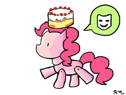 Size: 640x480 | Tagged: safe, artist:catscratchpaper, character:pinkie pie, female, scribblenauts, solo