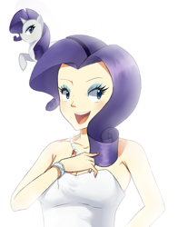 Size: 2692x3427 | Tagged: safe, artist:sallymon, character:rarity, bracelet, high res, humanized, necklace