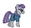 Size: 106x96 | Tagged: safe, artist:anonycat, character:maud pie, desktop ponies, animated, cute, female, maudabetes, pixel art, simple background, solo, transparent background