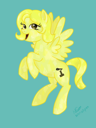 Size: 1200x1600 | Tagged: safe, artist:cwossie, oc, oc only, species:crystal pony, species:pony, anneli heed, solo, voice actor