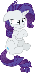 Size: 240x495 | Tagged: safe, artist:ruinedomega, character:rarity, ponyscape, episode:for whom the sweetie belle toils, bad future, dream, female, insanity, rarisnap, solo