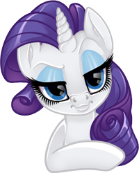 Size: 305x381 | Tagged: safe, artist:tenaflyviper, character:rarity, female, looking at you, reaction image, solo