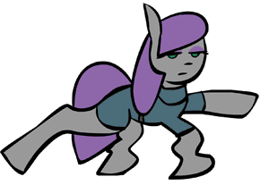Size: 300x207 | Tagged: safe, artist:crowneprince, character:maud pie, species:earth pony, species:pony, animated, cute, female, frame by frame, frown, lidded eyes, mare, maudabetes, noodle arms, raised hoof, raised leg, simple background, solo, transparent background, wat, wobbling
