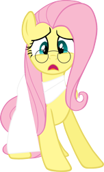Size: 1946x3210 | Tagged: safe, artist:scrimpeh, edit, character:fluttershy, civilization, civilization v, female, gandhi, glasses, now you fucked up, nuclear gandhi, solo, this will end in explosions, this will end in tears, this will end in tears and/or death